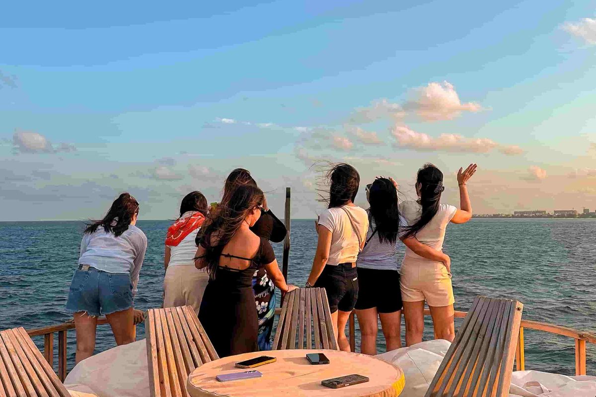 Deck of Atoll Villa, a Gulet Motoryacht yacht at Malé, Maldives