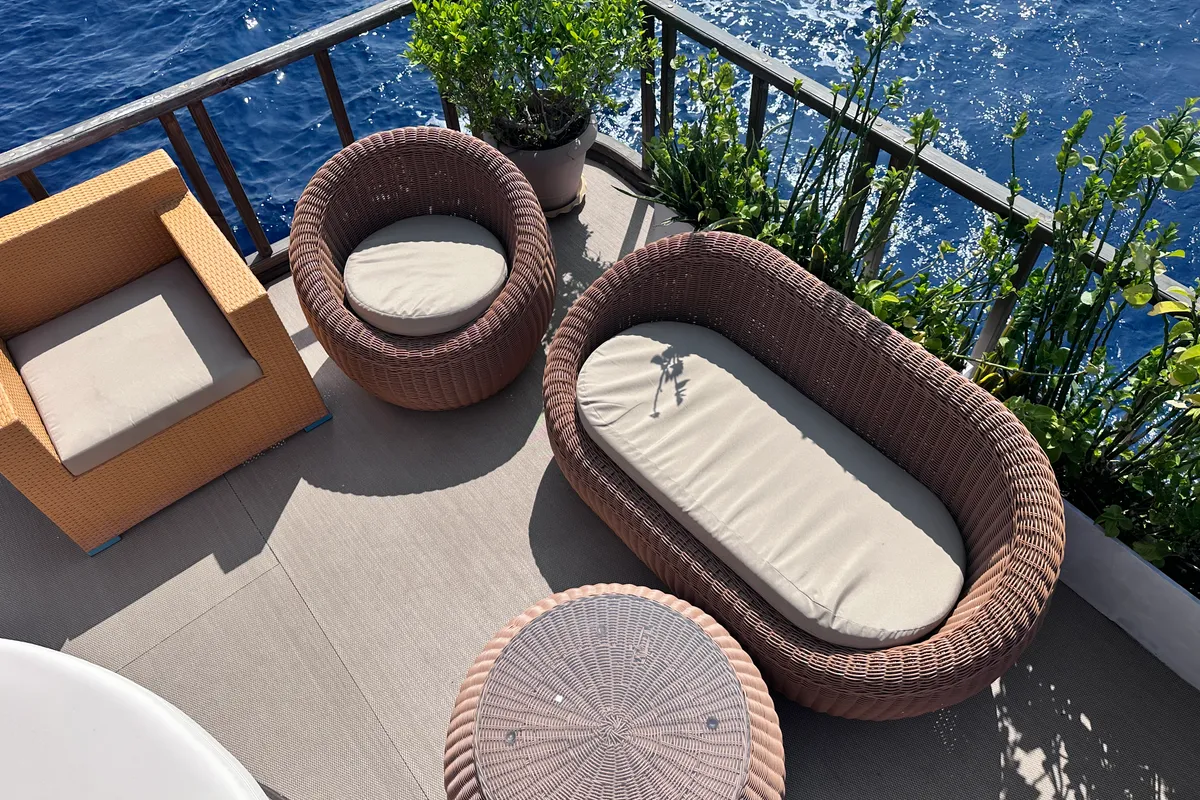 Deck of Atoll Villa, a Gulet Motoryacht yacht at Malé, Maldives