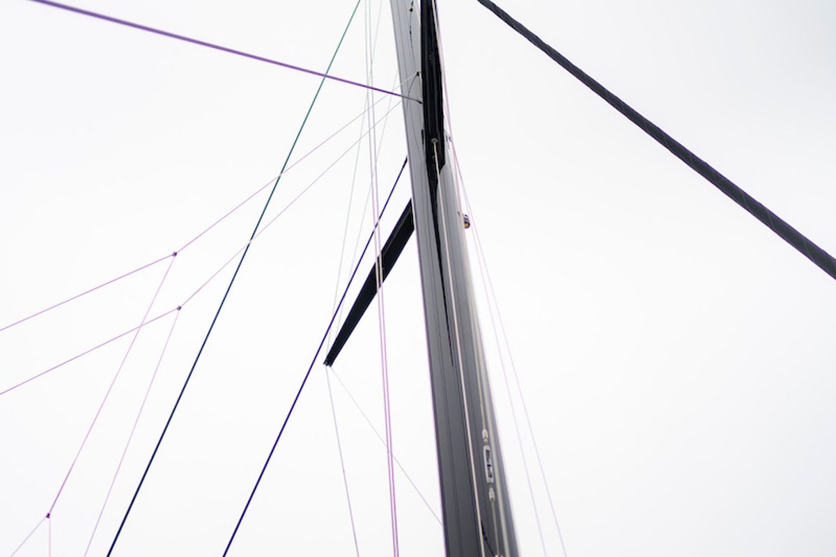 Avel Vaez, a Marsaudon Composites ORC 57 catamaran at Alameda, United States