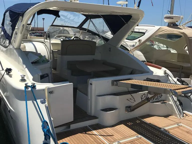 Ohana Raphael, a Mira Mira 40 motorboat at Nettuno, Italy