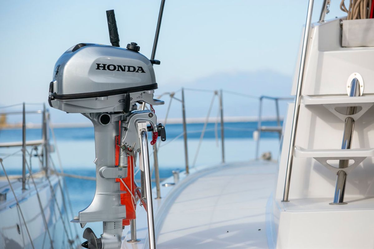 Eleni, a Bali 4.3 catamaran at Sipias Municipal Unit, Greece