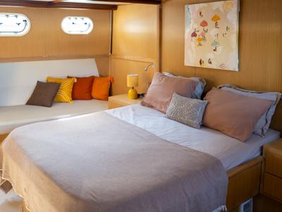 Cabin on Hangover, a Gulet Gulet gulet at Marmaris, Turkey