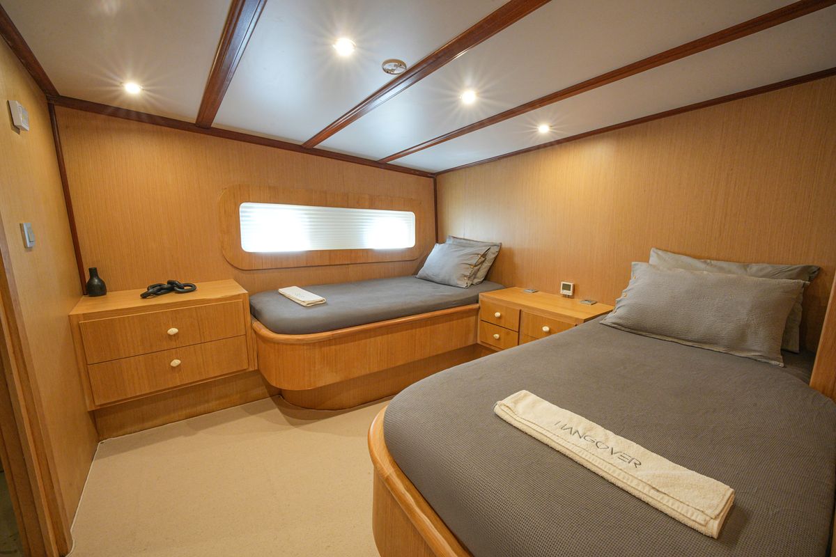 Cabin on Hangover, a Gulet Gulet gulet at Marmaris, Turkey