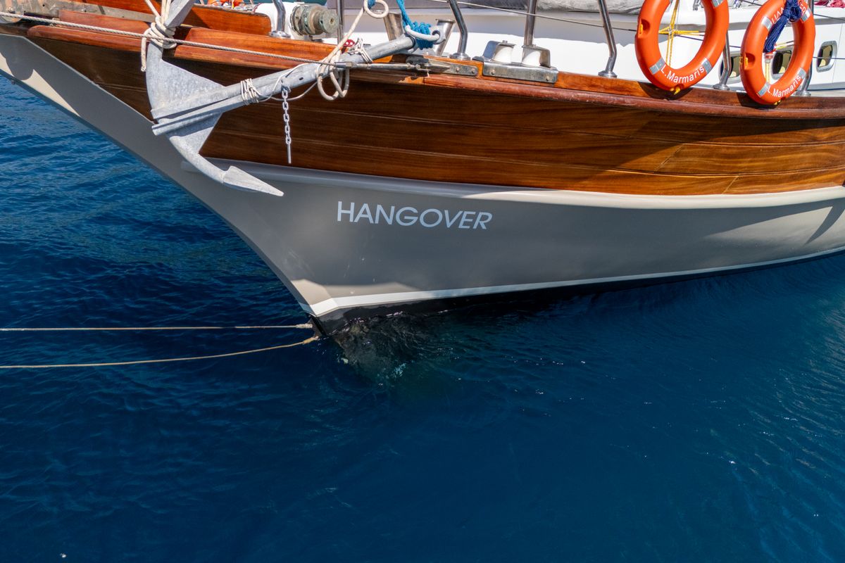 Hangover, a Gulet Gulet gulet at Marmaris, Turkey