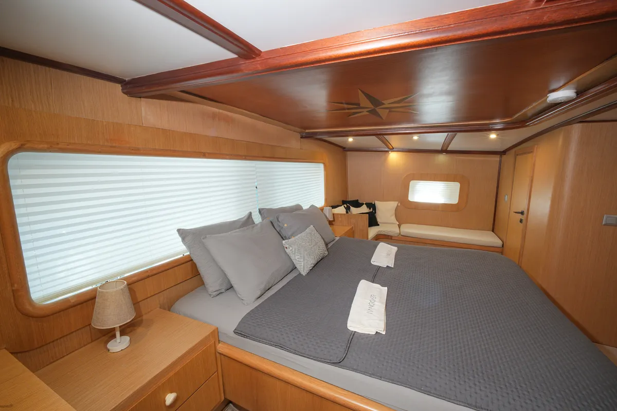 Cabin on Hangover, a Gulet Gulet gulet at Marmaris, Turkey