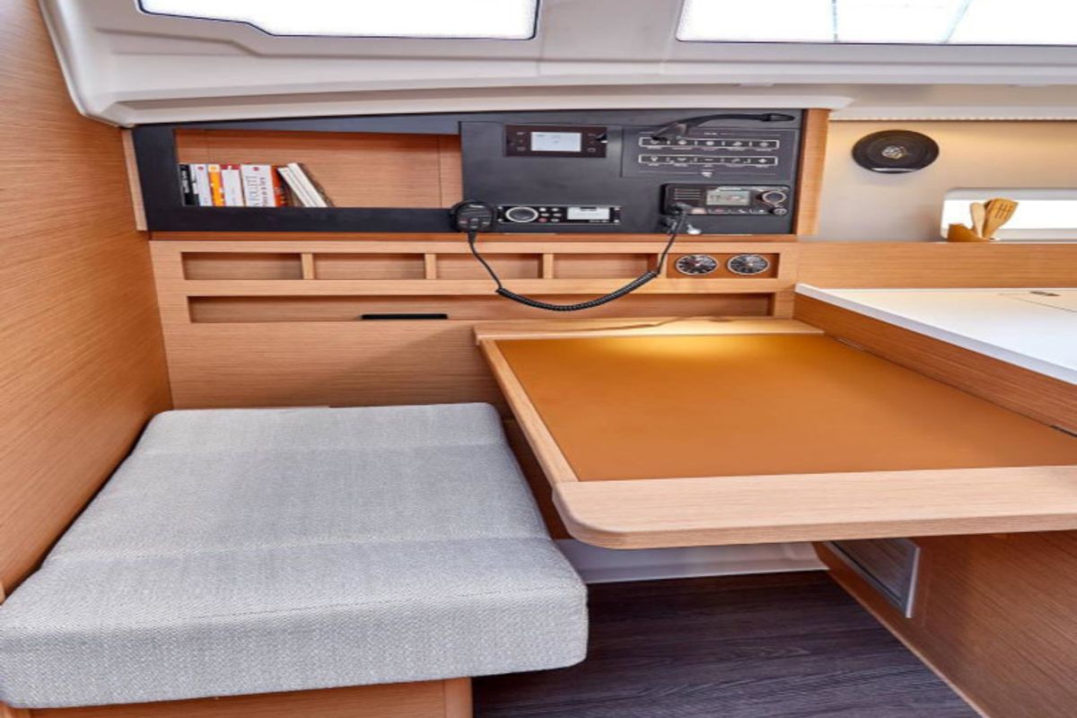Locean, a Jeanneau Sun Odyssey 410 sailboat at Municipal Unit of Lefkada, Greece