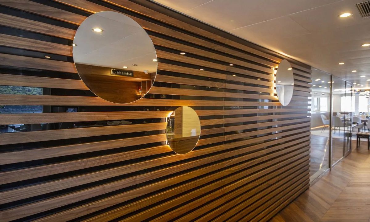 Salon of Anthea, a Odisej Ltd MY Custom Anthea yacht at Split, Croatia