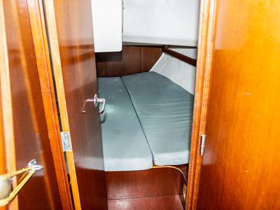 Cabin on Kleio, a Beneteau Oceanis 381 sailboat at Volos Municipality, Greece