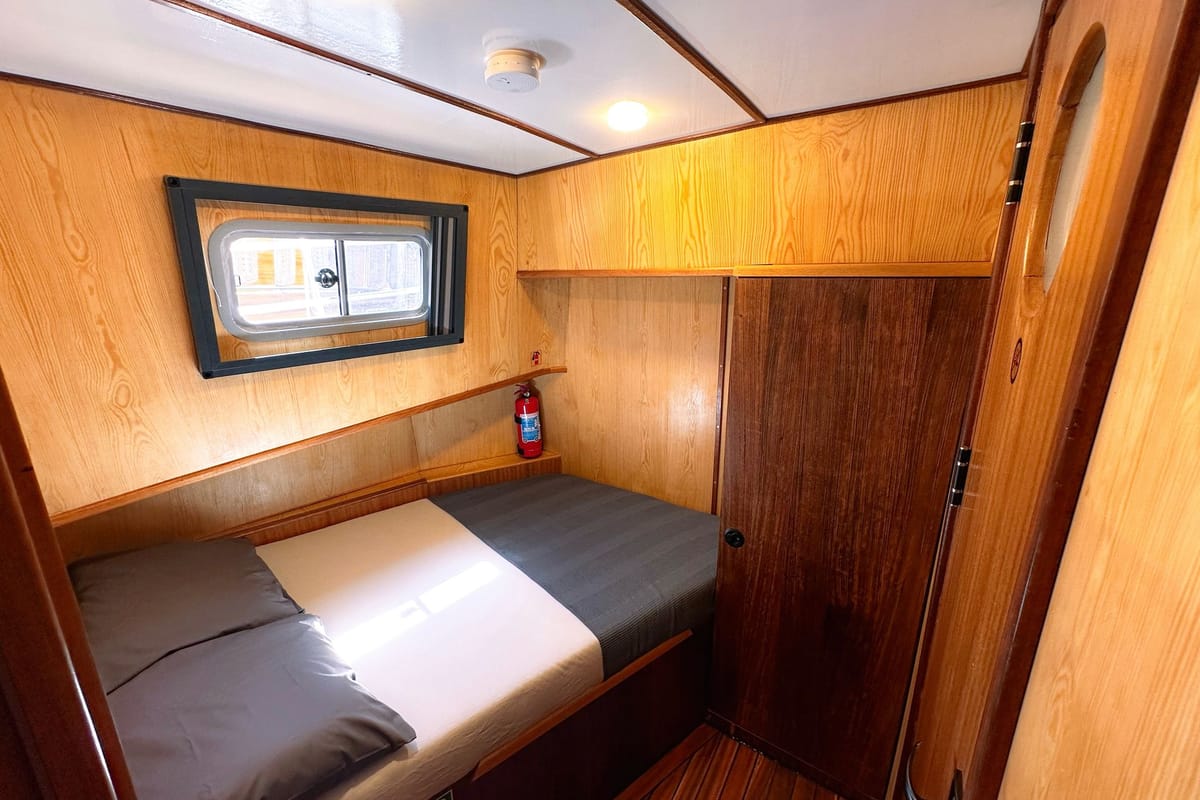 Cabin on AYKEN, a Custom Made Ayken yacht at Bakırköy, Turkey