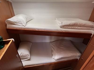 Cabin on Sveti Ante, a Bavaria Cruiser 51 sailboat at Općina Sukošan, Croatia