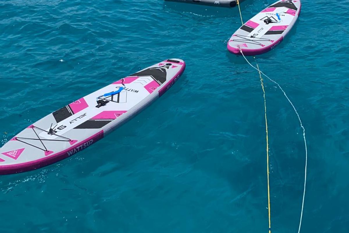 Exterior view of Sama 1, a Dufour 470 sailboat at Palermo, Italy