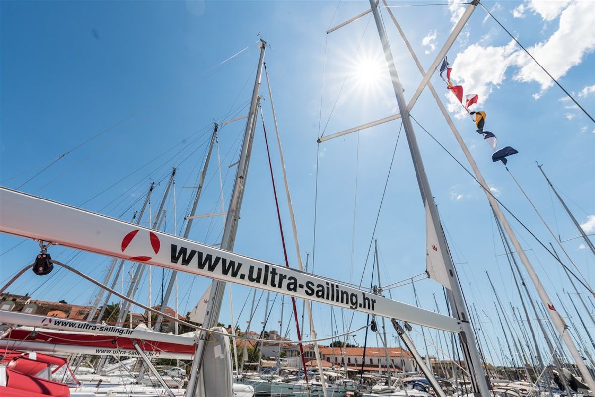 Mobula One, a Beneteau Oceanis 45 sailboat at Split, Croatia