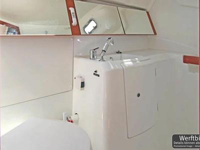 Head on Tango, a Beneteau Oceanis 34.2 sailboat at Heiligenhafen, Germany