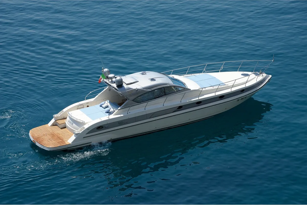 Terry Blue, a Conam Conam 58S yacht at Olbia, Italy