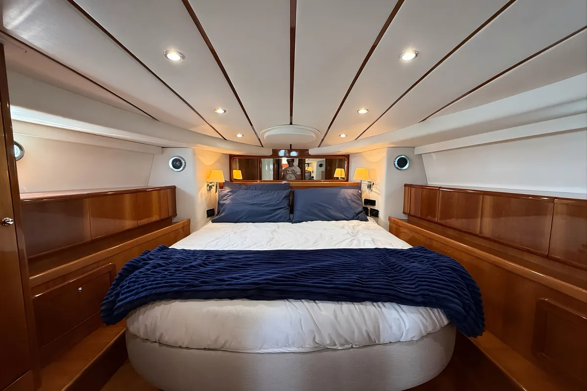 Terry Blue, a Conam Conam 58S yacht at Olbia, Italy