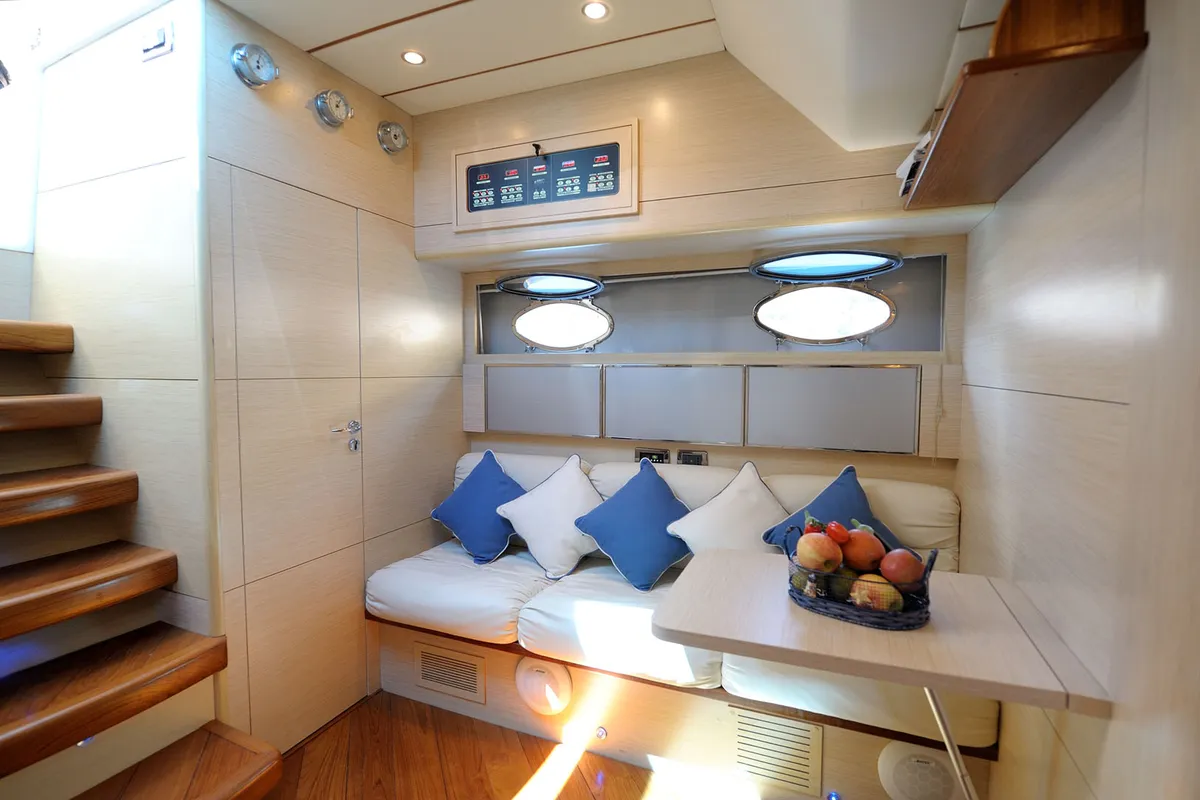 Terry Blue, a Conam Conam 58S yacht at Olbia, Italy