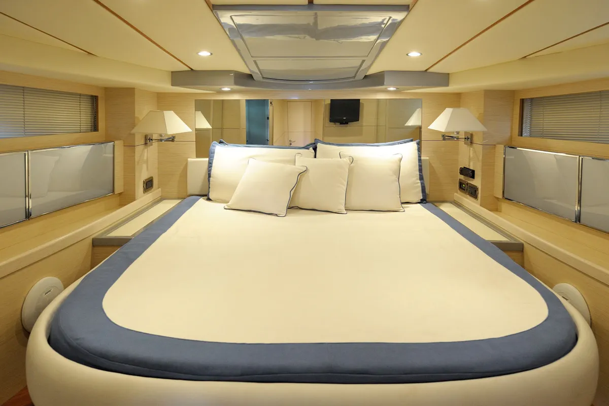 Terry Blue, a Conam Conam 58S yacht at Olbia, Italy