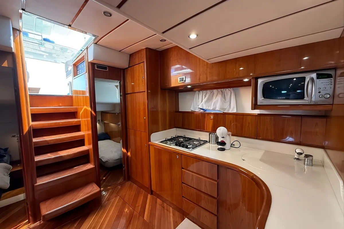Terry Blue, a Conam Conam 58S yacht at Olbia, Italy