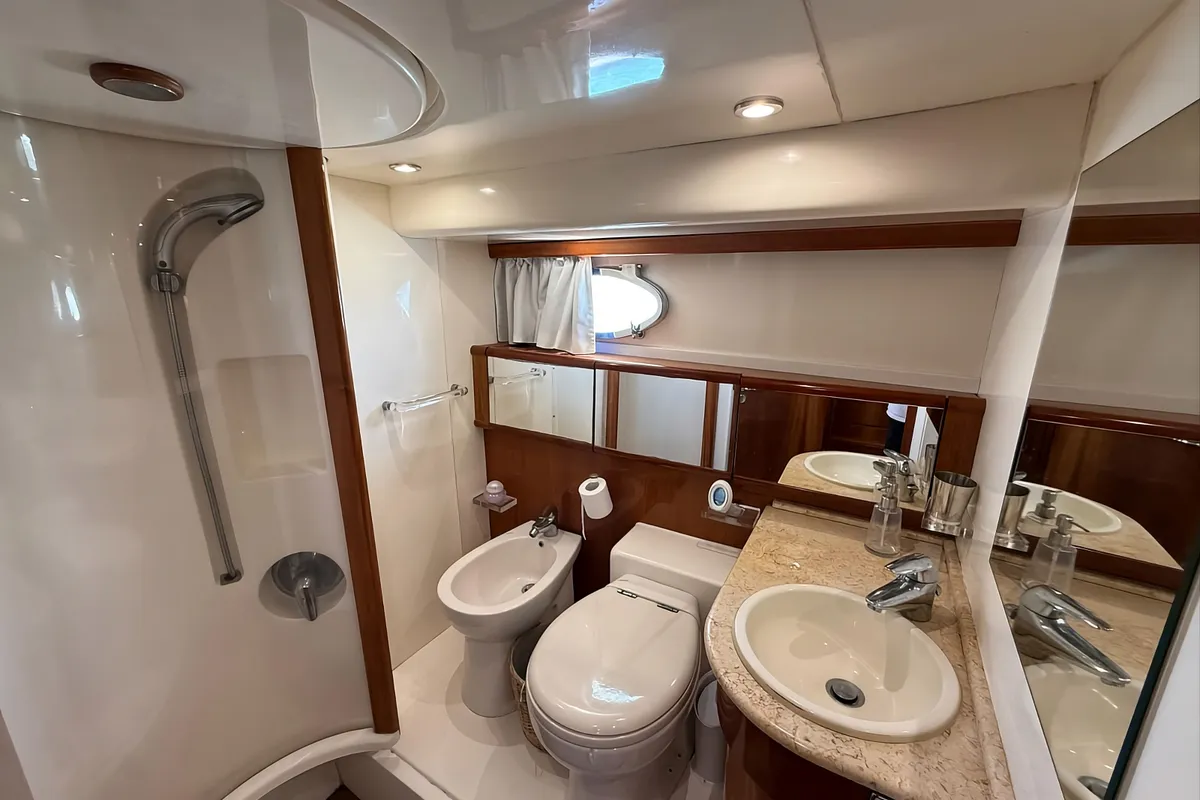 Terry Blue, a Conam Conam 58S yacht at Olbia, Italy