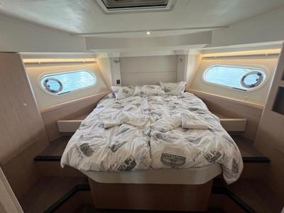 Cabin on Swift Home, a Beneteau Swift Trawler 41 yacht at Pirovac, Croatia