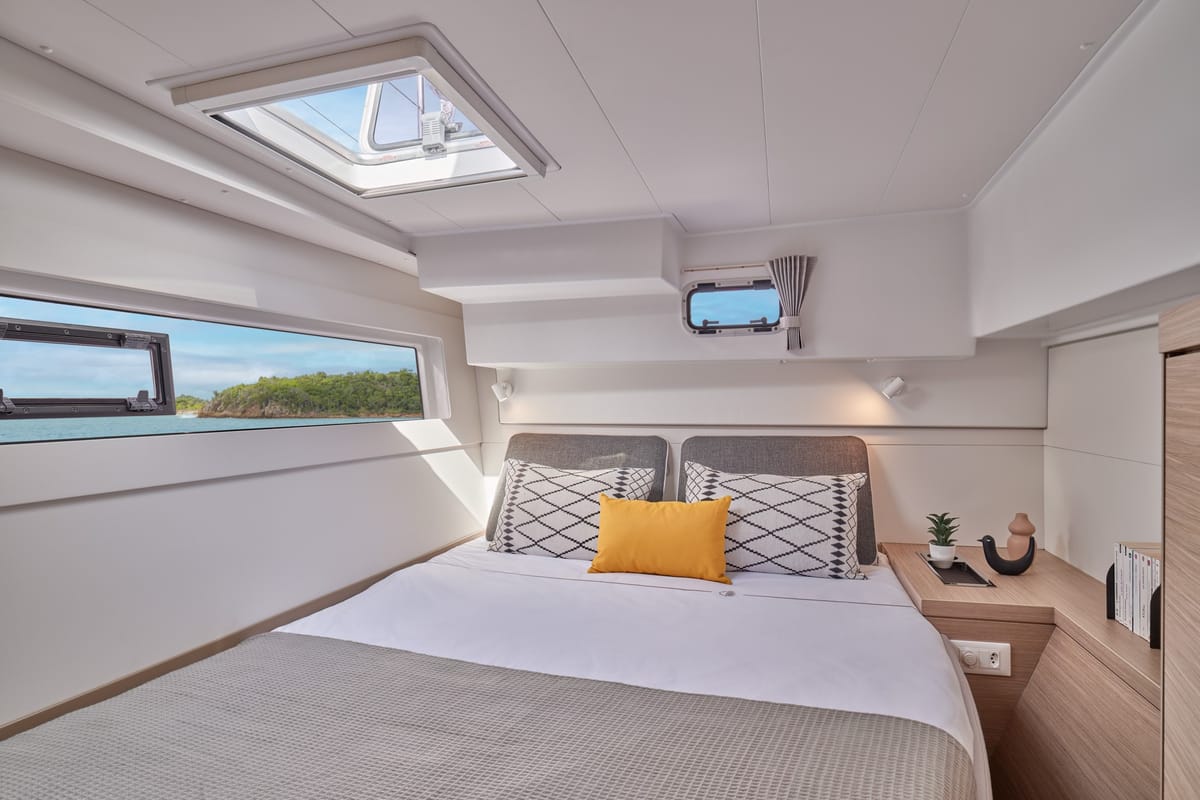 Cabin on Pussycat, a Lagoon 40 catamaran at Grad Kaštela, Croatia