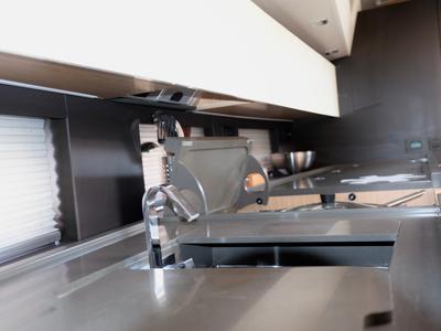 Galley of Premium +, a Beneteau Oceanis Yacht 62 sailboat at Rosignano Solvay, Italy