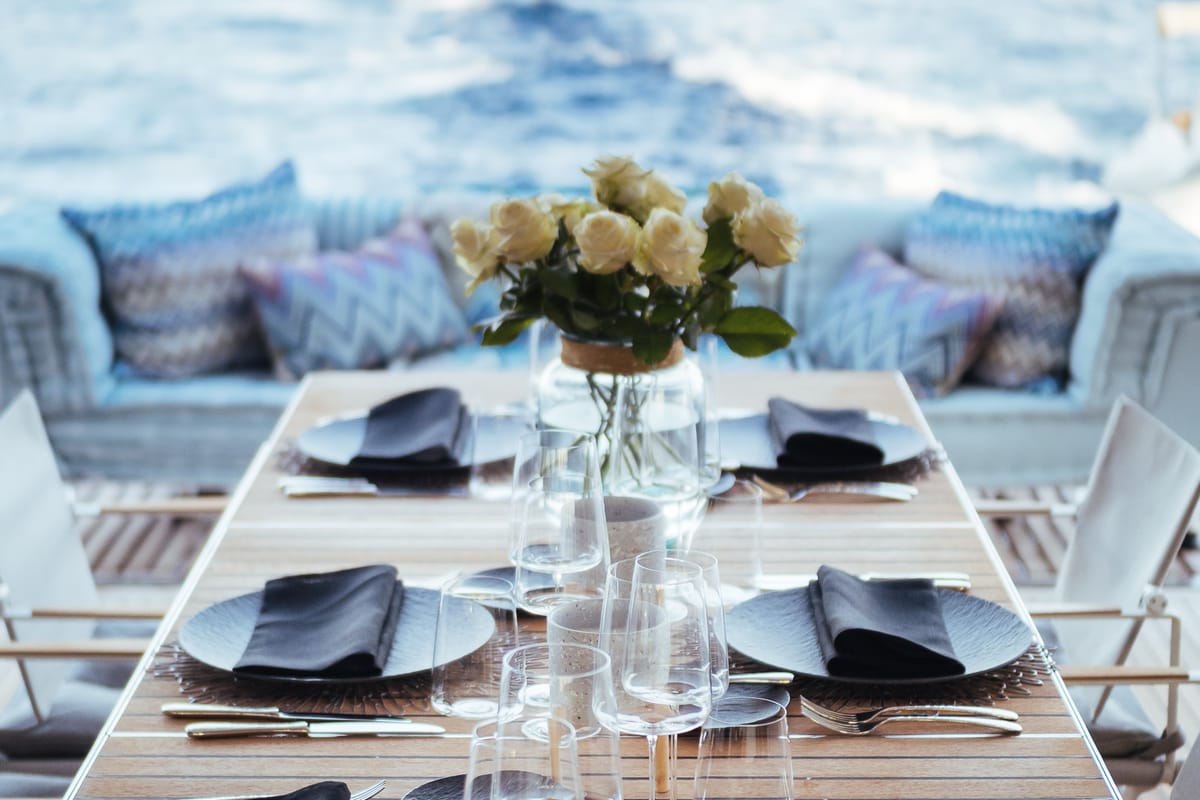 Deck of Vulpino, a Sunreef Yachts Sunreef 60 catamaran at Grad Kaštela, Croatia