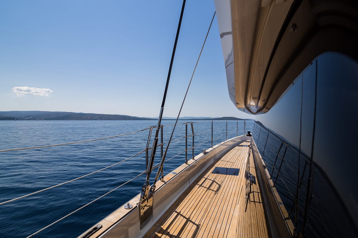 Vulpino, a Sunreef Yachts Sunreef 60 catamaran at Grad Kaštela, Croatia