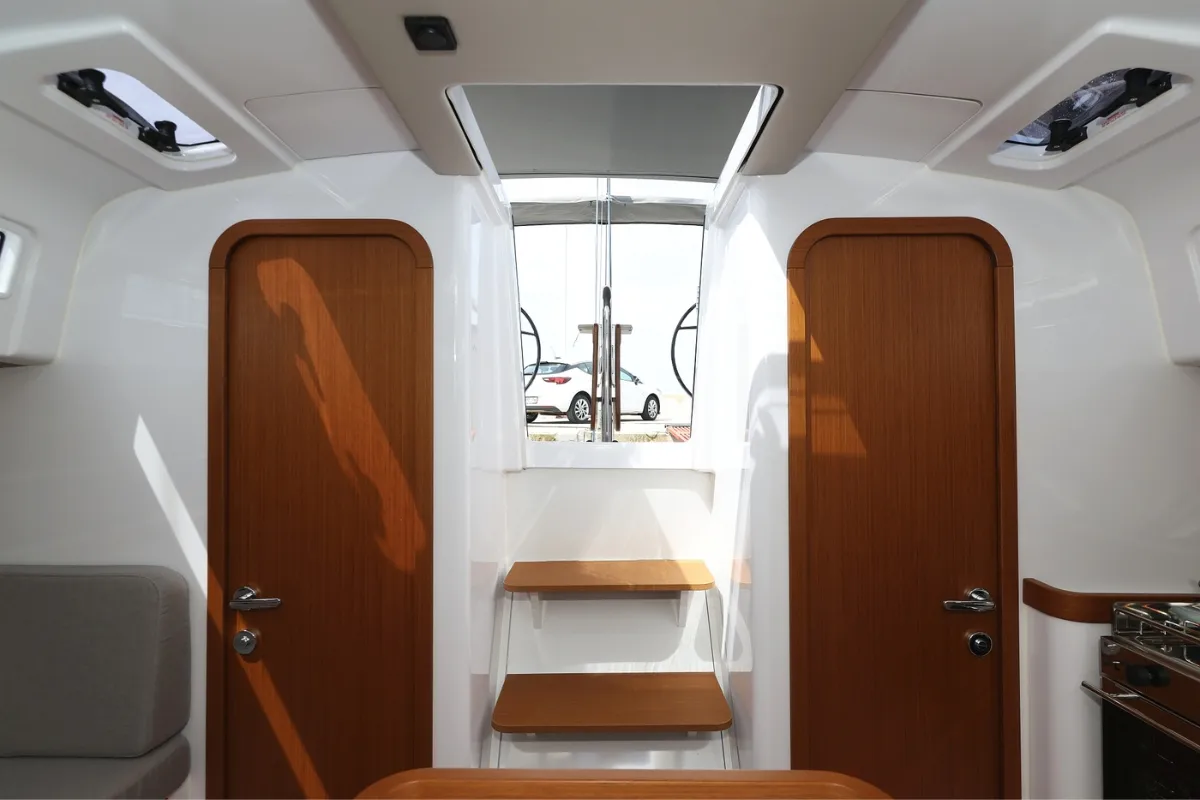 Salon of September, a Beneteau First 36 sailboat at Grad Biograd na Moru, Croatia