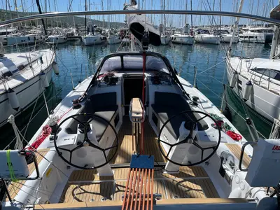 Ship Happens, a Dehler 38 SQ sailboat at Punat, Croatia