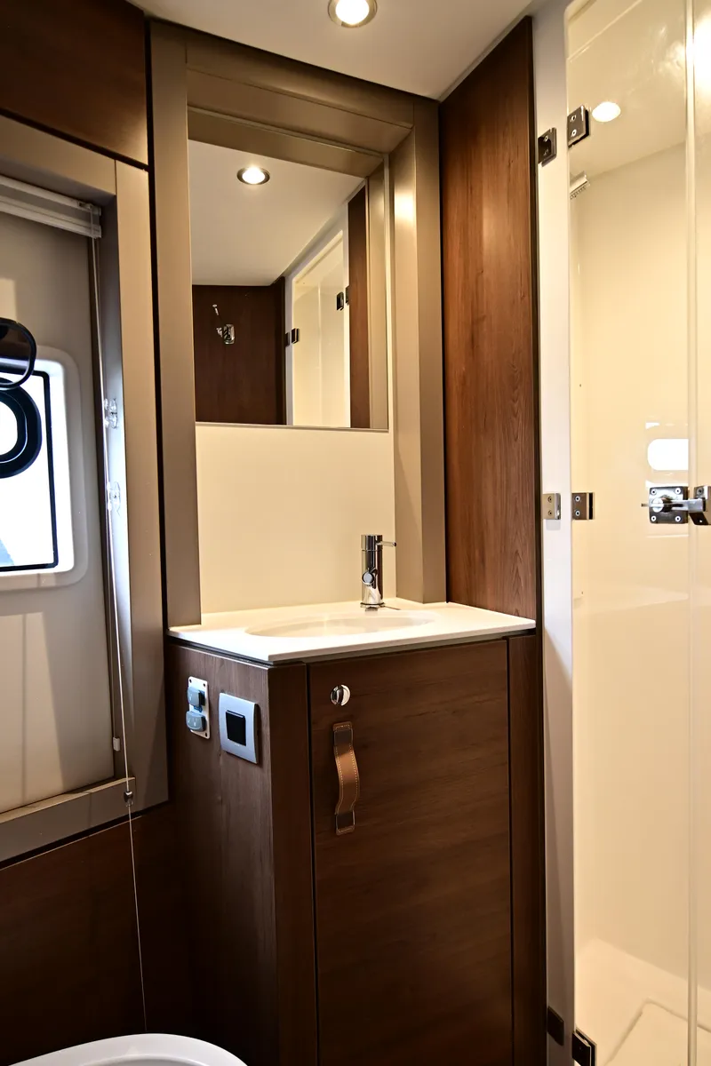 Salon of Grease, a Bali 4.4 catamaran at Salerno, Italy