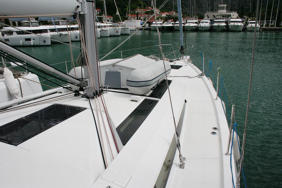 Amallo, a Beneteau Oceanis 51.1 sailboat at Dubrovnik, Croatia