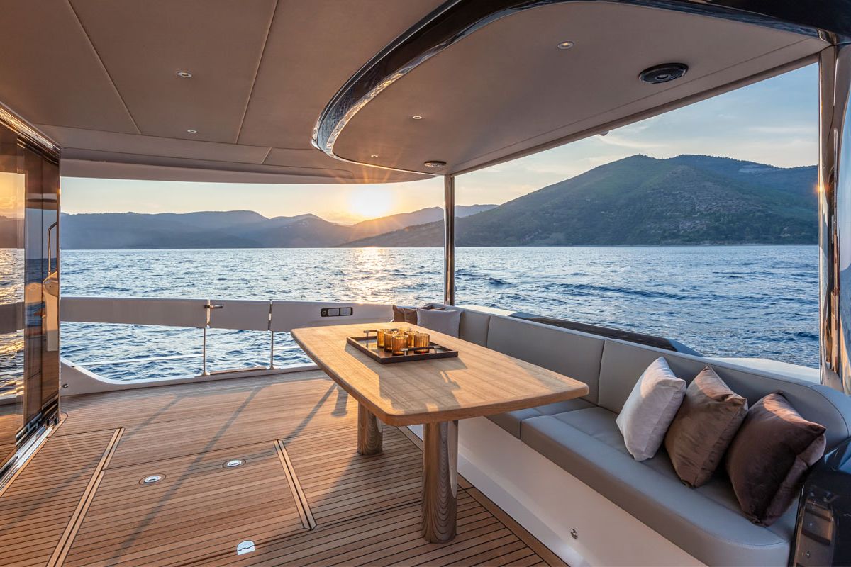 Cabin on Knitewear.Club 3, a Absolute Yachts Navetta 64 yacht at Općina Sukošan, Croatia