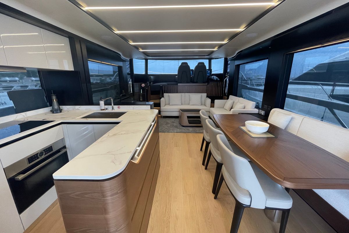 Cabin on Knitewear.Club 3, a Absolute Yachts Navetta 64 yacht at Općina Sukošan, Croatia