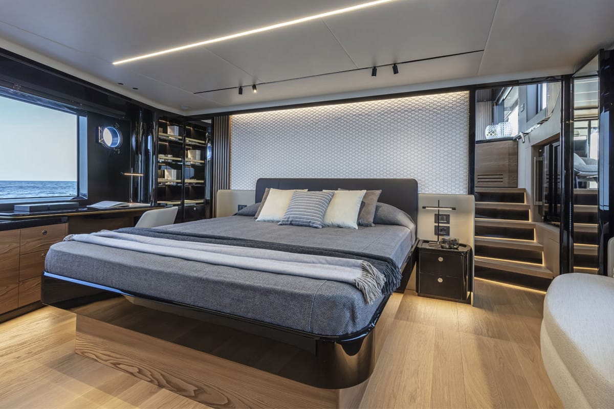 Cabin on Knitewear.Club 3, a Absolute Yachts Navetta 64 yacht at Općina Sukošan, Croatia