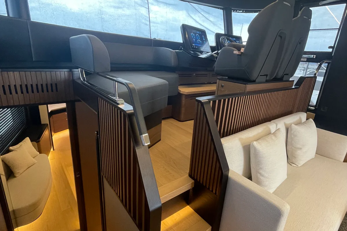 Head on Knitewear.Club 3, a Absolute Yachts Navetta 64 yacht at Općina Sukošan, Croatia