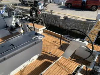 Kebiwan, a Beneteau Oceanis 46.1 sailboat at Athens, Greece