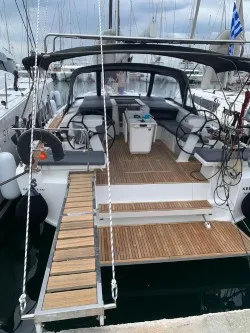 Kebiwan, a Beneteau Oceanis 46.1 sailboat at Athens, Greece