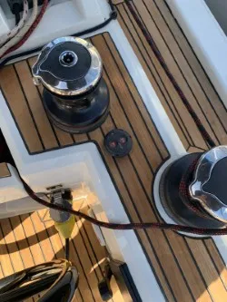 Kebiwan, a Beneteau Oceanis 46.1 sailboat at Athens, Greece