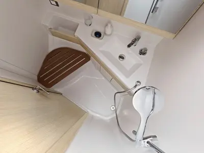 Kebiwan, a Beneteau Oceanis 46.1 sailboat at Athens, Greece