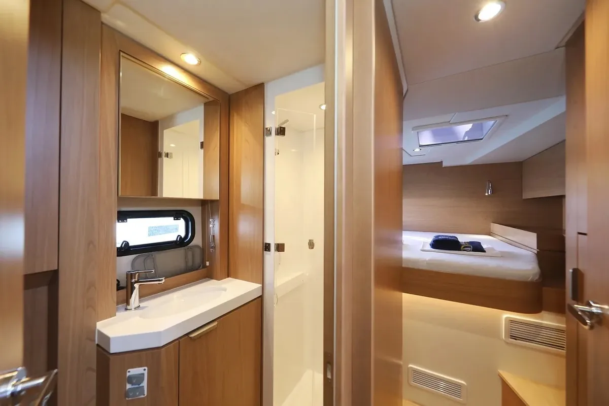 Head on Brain, a Bali 4.6 catamaran at Grad Vodice, Croatia