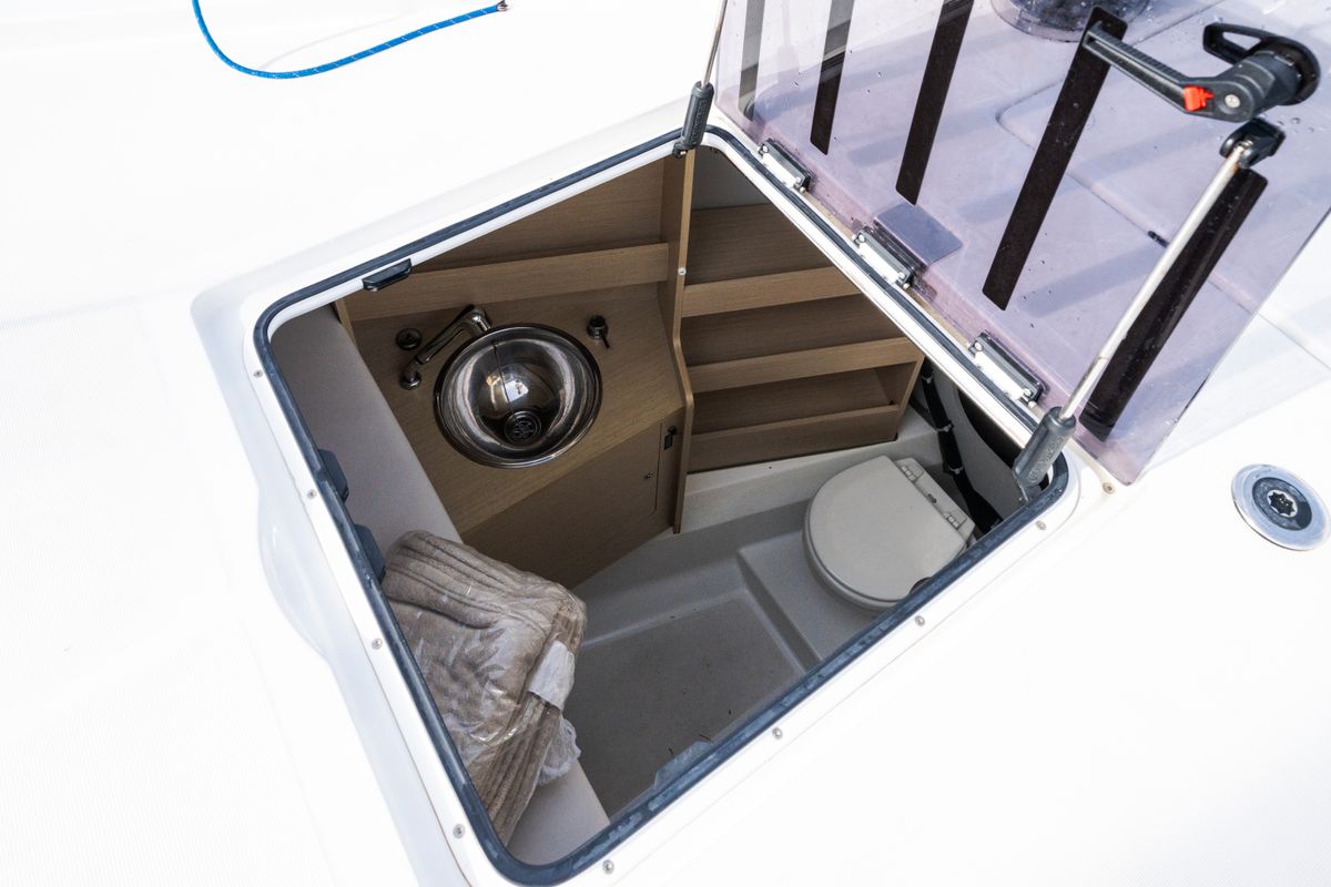 Head on Agape - Premium line, a Beneteau Oceanis 51.1 sailboat at Rosignano Solvay, Italy