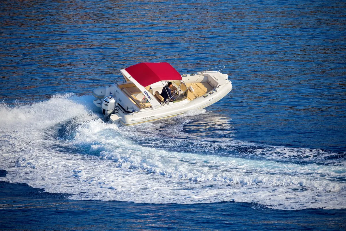 Aquamax BF-23F, a sailboat at Hvar town, Croatia