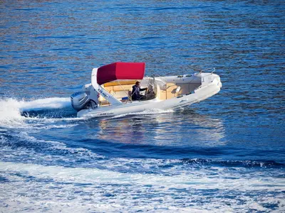 Aquamax BF-23F, a sailboat at Hvar town, Croatia