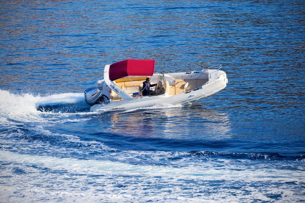 Aquamax BF-23F, a sailboat at Hvar town, Croatia
