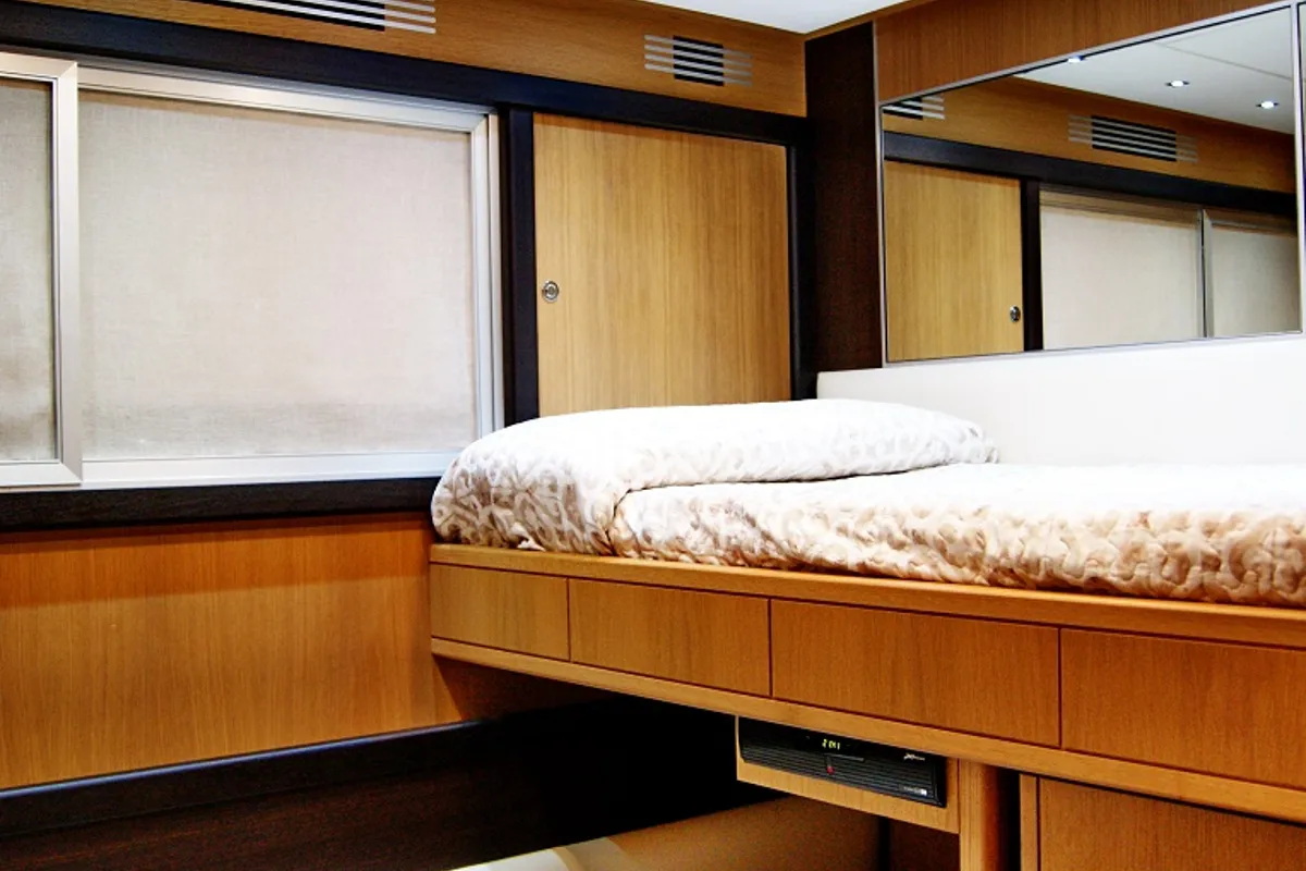 Cabin on Noi Quattro, a Abacus Marine Abacus 70 yacht at Seget Donji, Croatia