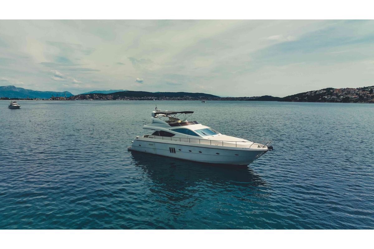 Exterior view of Noi Quattro, a Abacus Marine Abacus 70 yacht at Seget Donji, Croatia