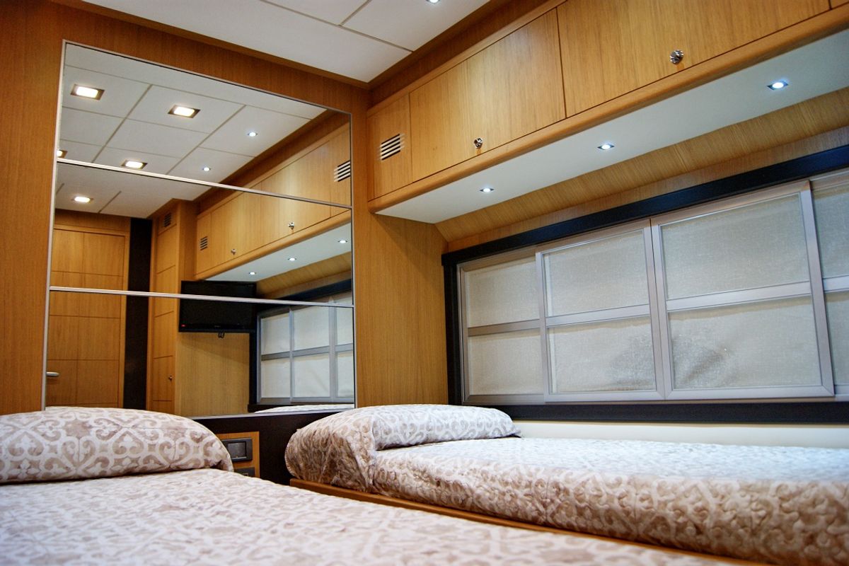 Cabin on Noi Quattro, a Abacus Marine Abacus 70 yacht at Seget Donji, Croatia