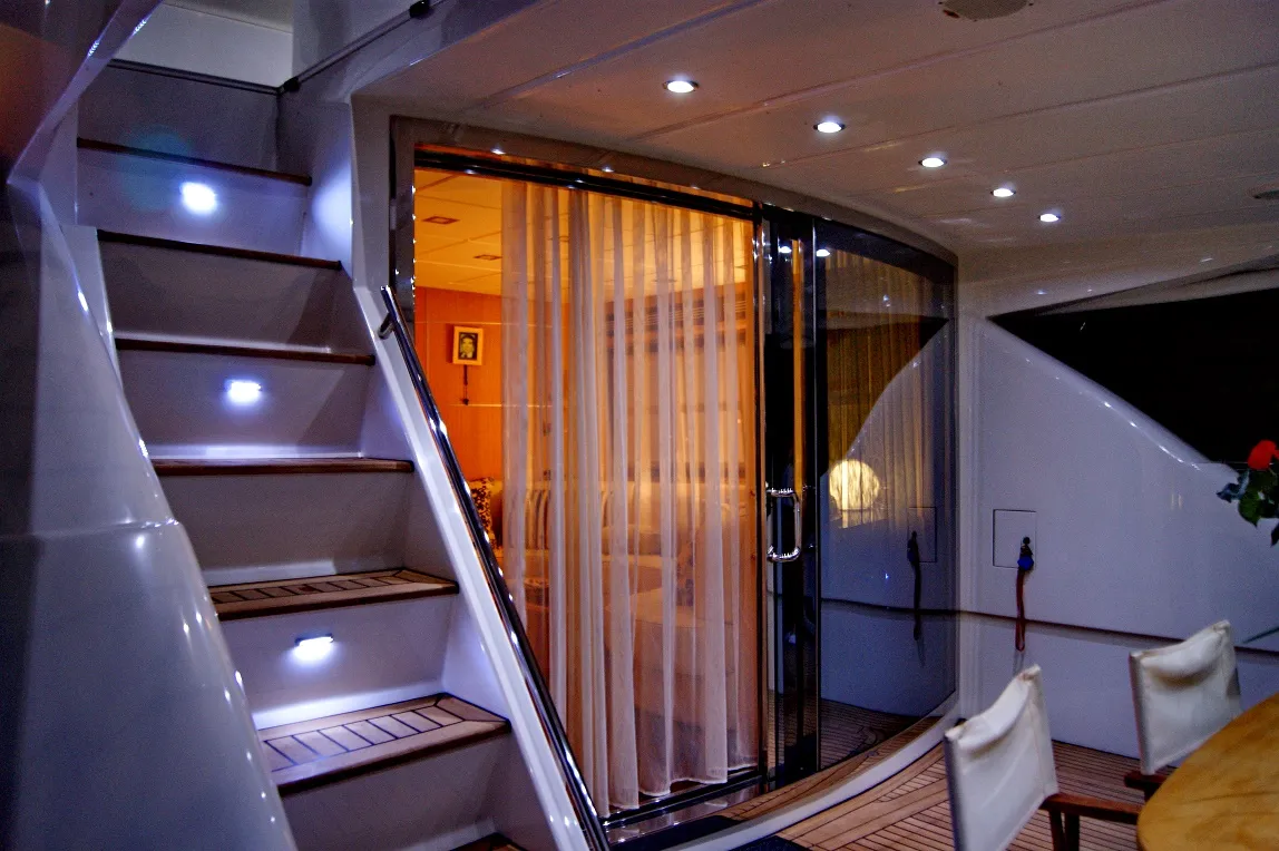 Deck of Noi Quattro, a Abacus Marine Abacus 70 yacht at Seget Donji, Croatia