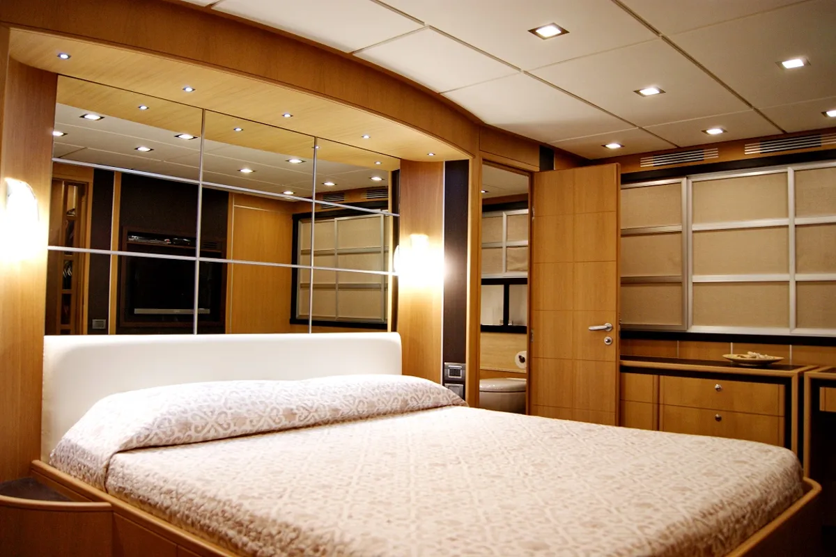 Cabin on Noi Quattro, a Abacus Marine Abacus 70 yacht at Seget Donji, Croatia